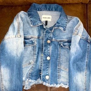 Cropped Jean Jacket